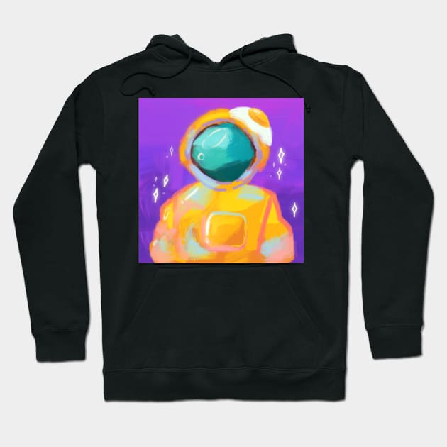 Yellow Among us Hoodie by DreamPassion